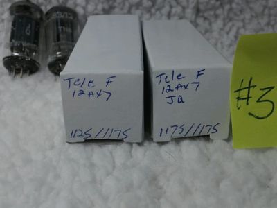 Used Telefunken Ecc Ax Vacuum Tubes For Sale Hifishark