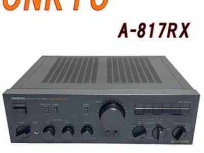 純正特販ONKYO premain amp Integra A-817XG　100W+100W 動作良品 ONKYO