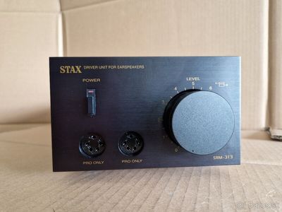 Used Stax SRM-313 Headphone amplifiers for Sale | HifiShark.com