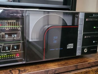 Hitachi DA-1000 - vintage audio laser