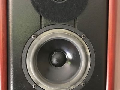 Rare ACI Audio Concept LV Speakers - Brown Vintage