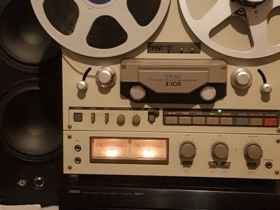 TEAC X-10R Auto Reverse Playback/Record Stereo Reel-to-Reel Tape