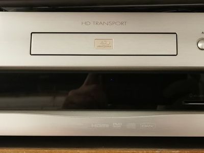 誠実】 【良品】Denon BDトランスポート プレミアムシルバー DVD