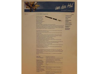 SALE】van den Hul VH-D501-5X12(1.2m) [DIN-XLR] 2299990408884-