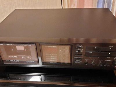 超希少 ALPINE/LUXMAN 見やすい K-106 カセットデッキ