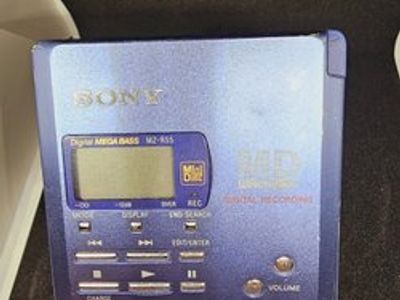 Sony 'MD Walkman' portable minidisc recorder MZ-R55, c.1998