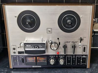 Akai 707 S reel to reel recorder, vintage Akai reel to reel, Working  recorder
