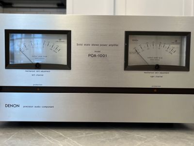 Used Denon POA-1001 Stereo power amplifiers for Sale | HifiShark.com