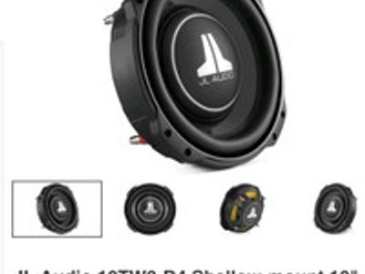 Used Jl Audio 10w6v3 D Subwoofers For Sale Hifishark Com