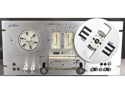 BLACK PIONEER RT-707 reel to reel tape recorder with Technics 7 reels  $1,500.00 - PicClick