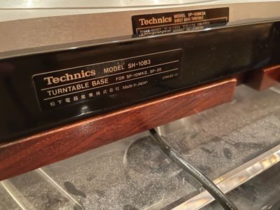 Used Technics SH-10B3 Turntables for Sale | HifiShark.com