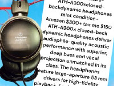 Casque hifi fermé audio-technica A900X