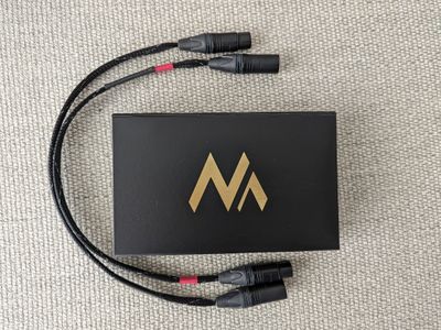 Morrow Audio MA-4 XLR Cable; 1m Single Bal For Sale