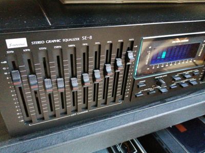 Used Sansui SE-8 Voicing equalizers for Sale | HifiShark.com