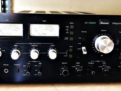 Used Sansui AU-20000 Integrated amplifiers for Sale | HifiShark.com