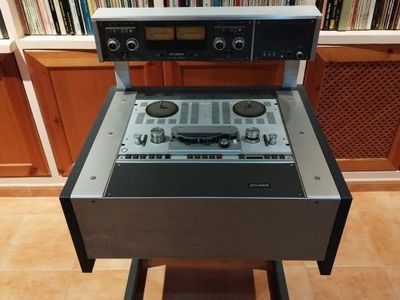 Studer B67 Professional Tape Recorder. Stereo Heads Butterfly. No work