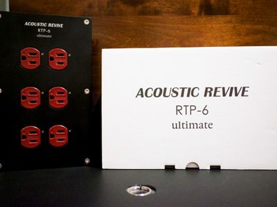 Acoustic Revive RTP-4EU Absolute highend audio AC power distributor NEW -  Contrado Audio