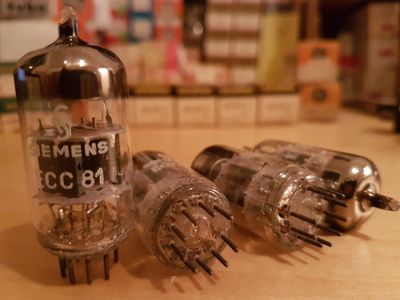 Used Siemens E81CC12AT7 Vacuum tubes for Sale | HifiShark.com