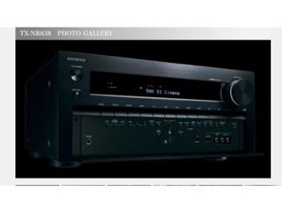 AVアンプ at ONKYO オンキョー TX-NR838(B)