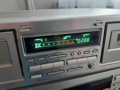 REPRODUCTOR PLETINA CASSETTE DOBLE ONKYO TA-RW211