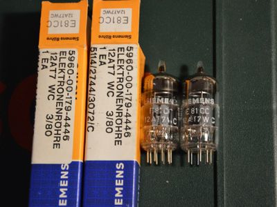 Used Siemens ECC81 12AT7 Vacuum tubes for Sale | HifiShark.com