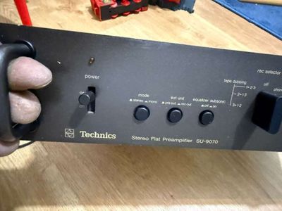 Panasonic Pro-Series Technics deals Stereo Flat Preamplifier SU-9070