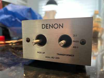 Used Denon AU-320 MC head amplifiers for Sale | HifiShark.com