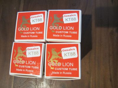 Used gold lion kt88 for Sale | HifiShark.com