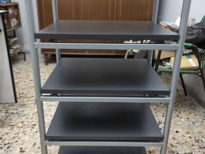 Solidsteel VL Black: mobile per vinili e rack hi-fi in salsa italiana