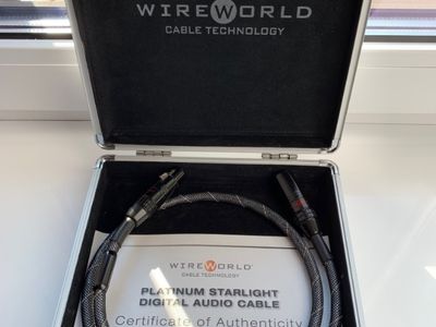 Used wireworld platinum starlight for Sale | HifiShark.com