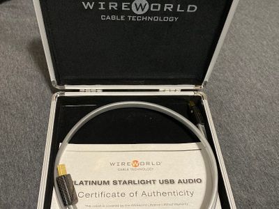 Used Wireworld Platinum Starlight 6 Interconnects for Sale