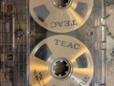 Teac Cobalt 52X Gold mini reel to reel cassette w/case- EXCELLENT  Condition!! For Sale - Canuck Audio Mart