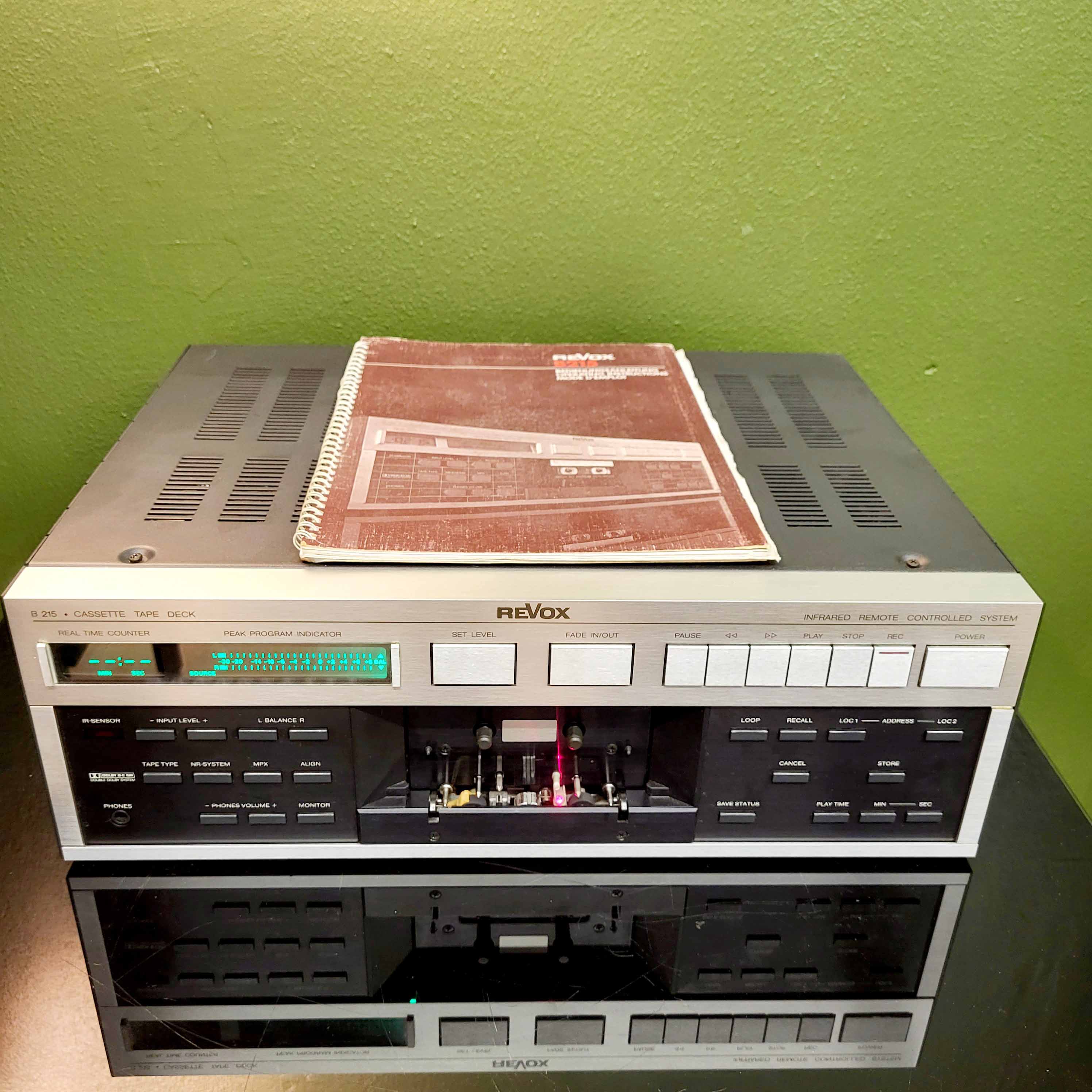 For sale | Revox B215 Tape Deck