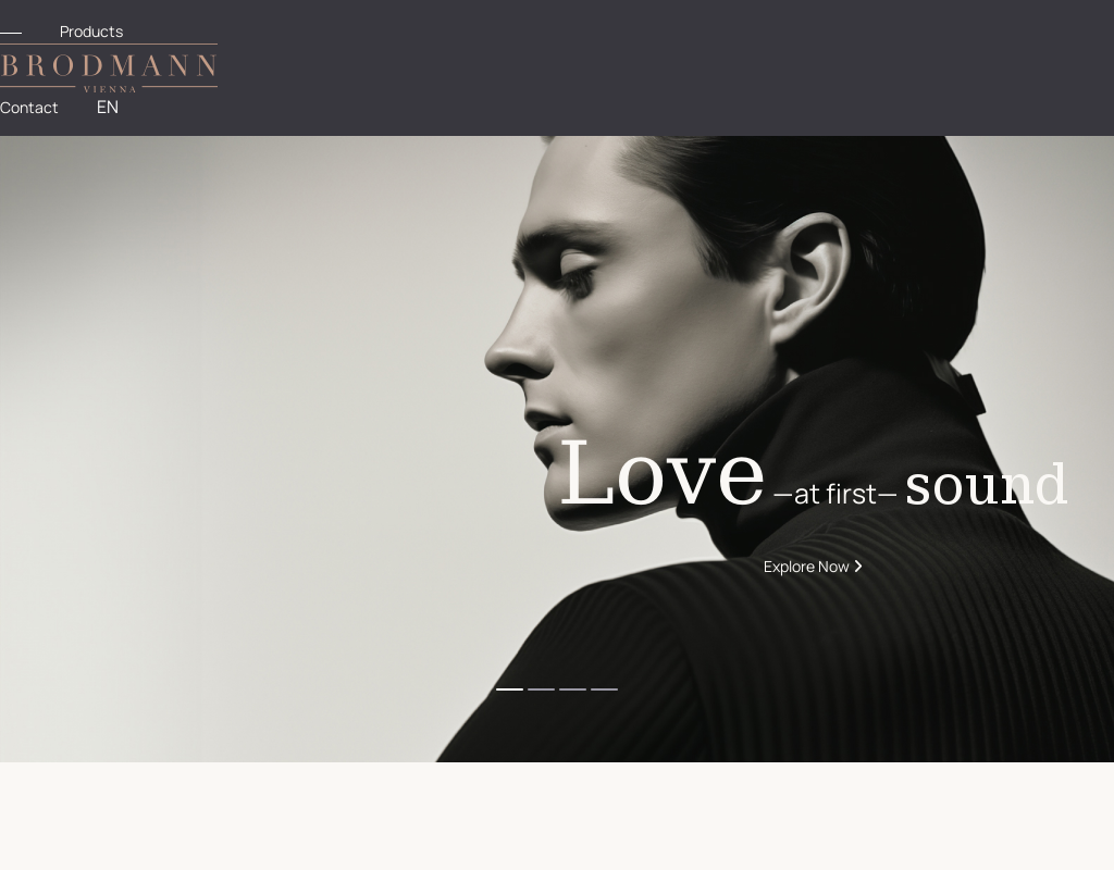 Brodmann Loudspeakers homepage