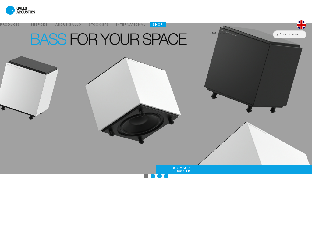 Gallo Acoustics homepage