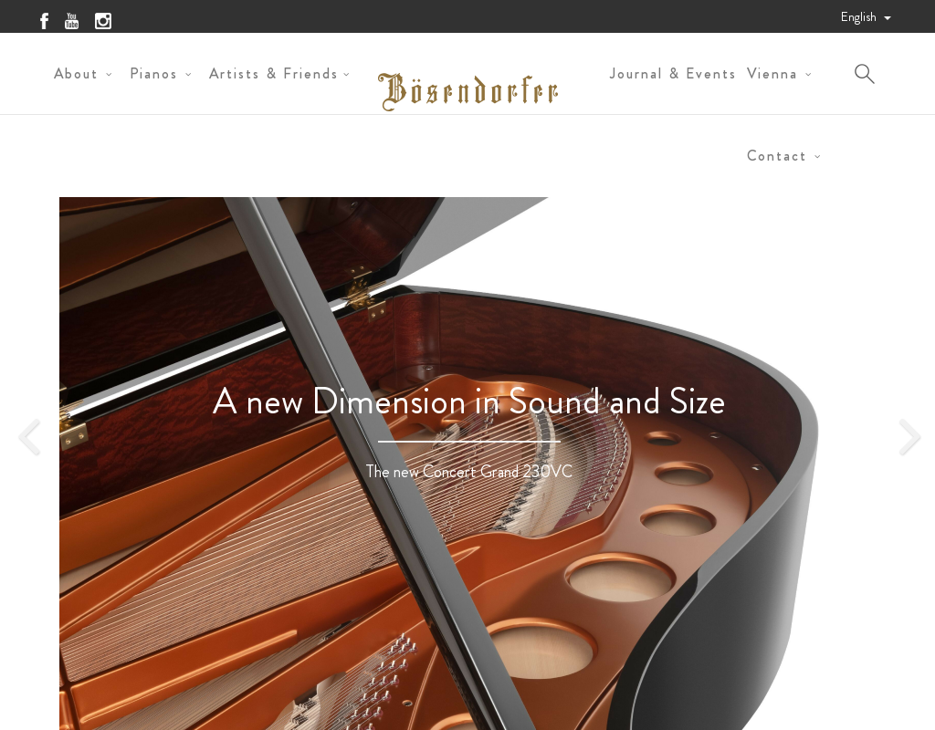 Bösendorfer homepage